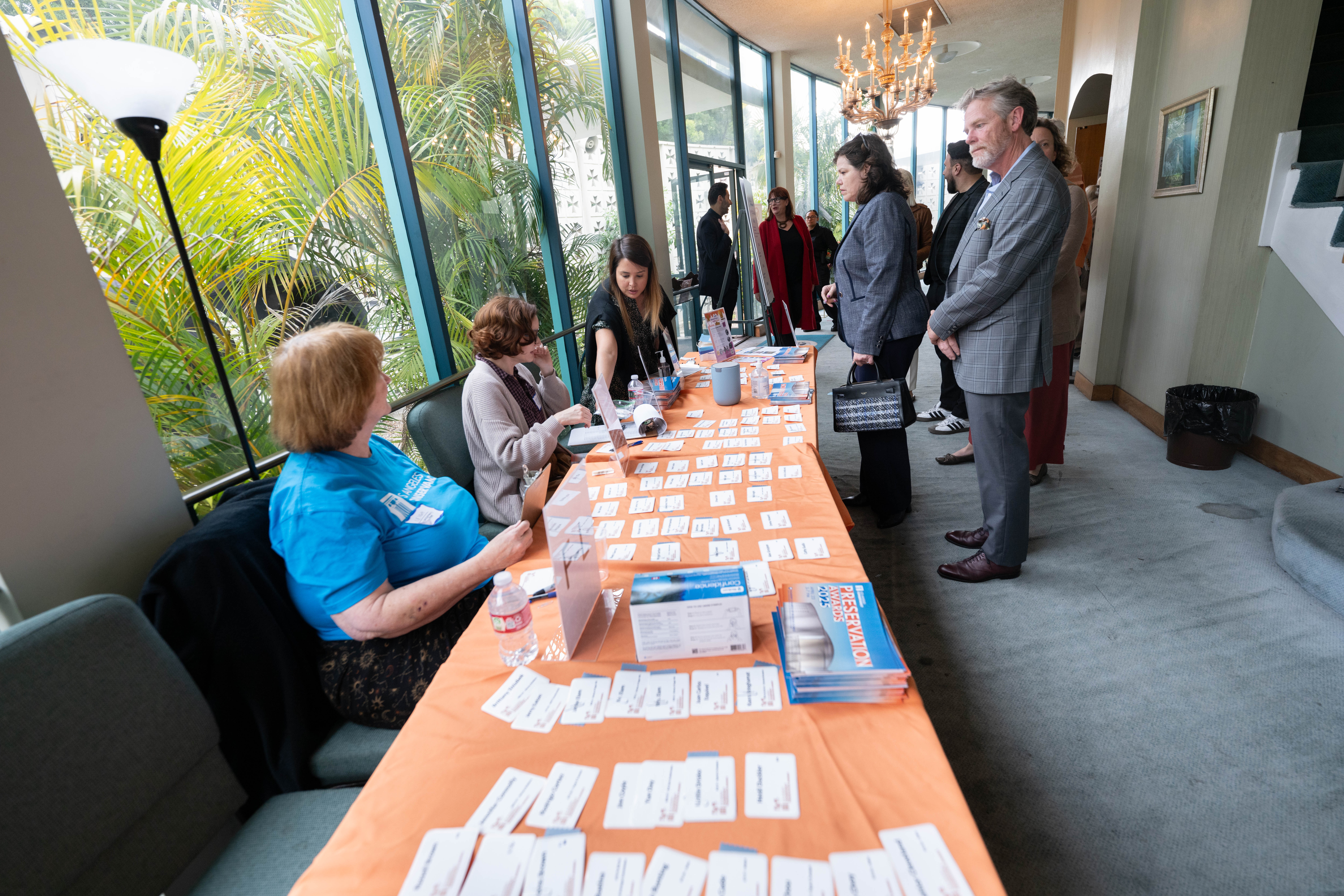 2025 LA Conservancy Preservation Awards Table