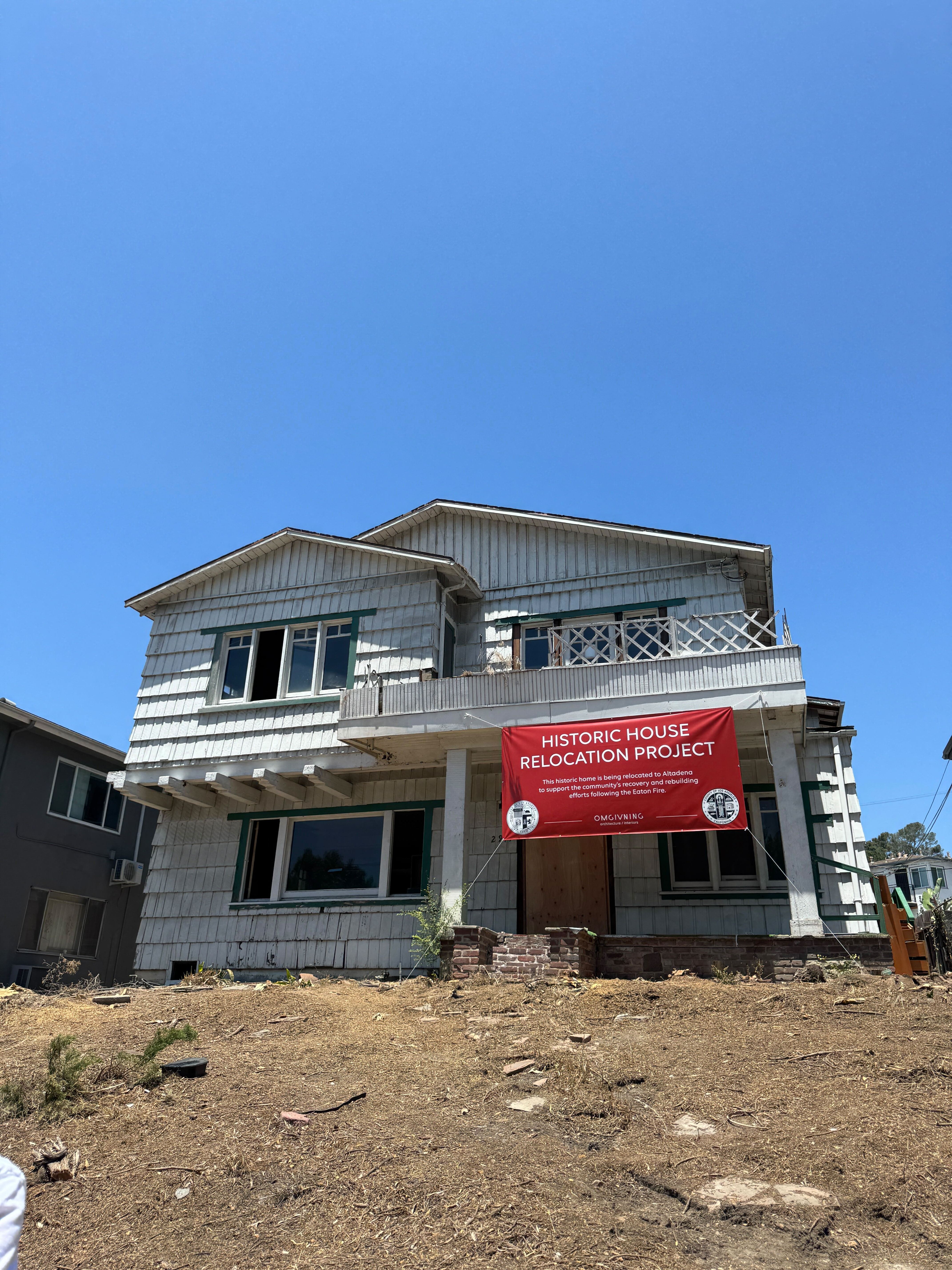 Omgivnings Historic House Relocation Project - The Alice Blackburn Residence 