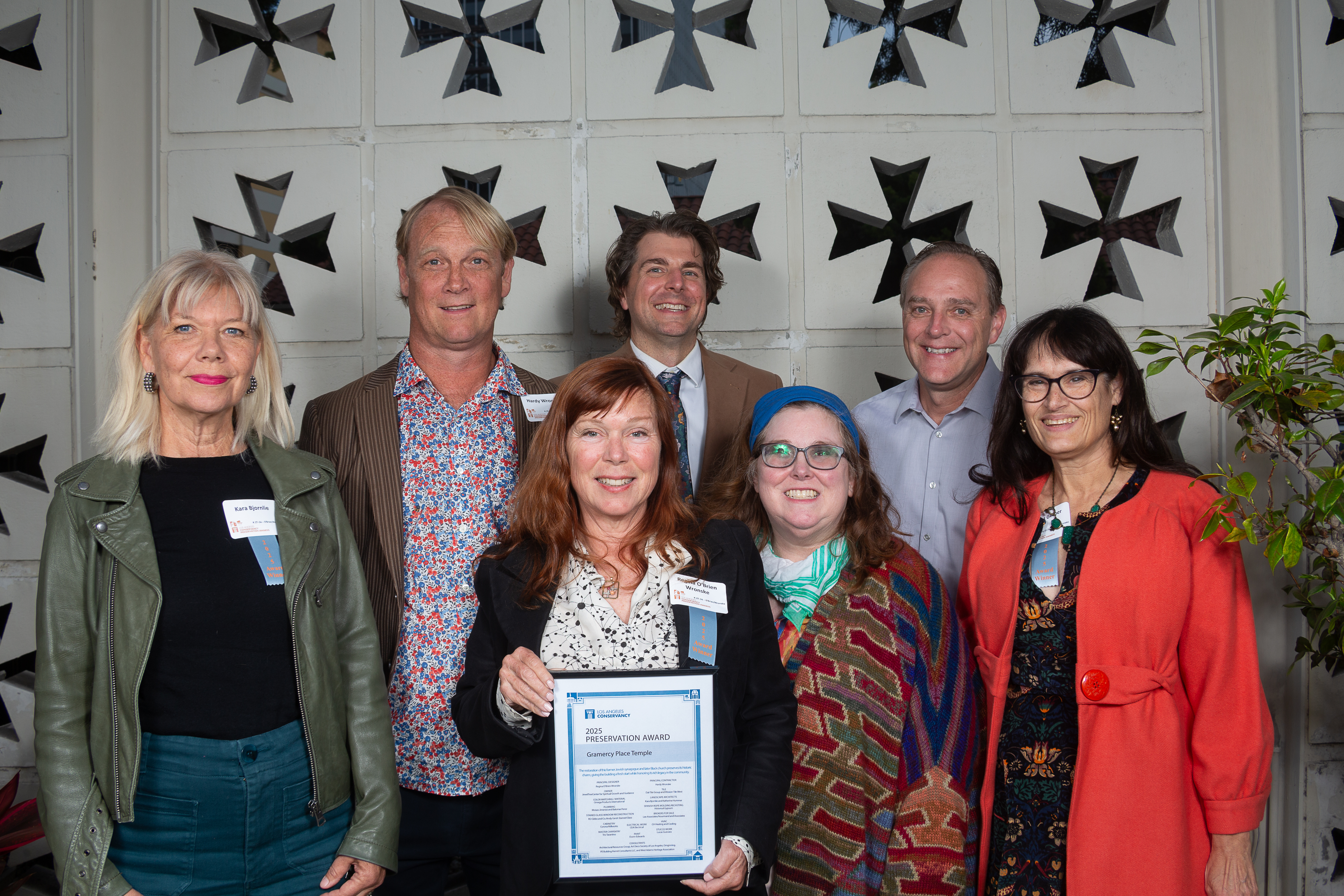 2025 LA Conservancy Preservation Awards Joel Gramercy Place Temple