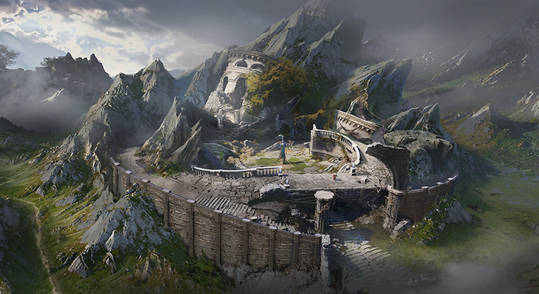 Background game scene