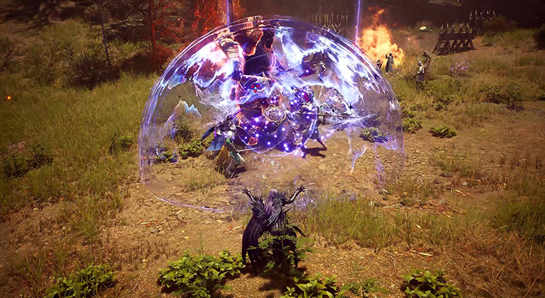 ゲームシーンの背景