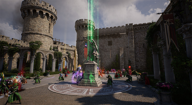 Background game scene