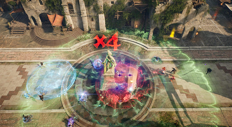 ゲームシーンの背景