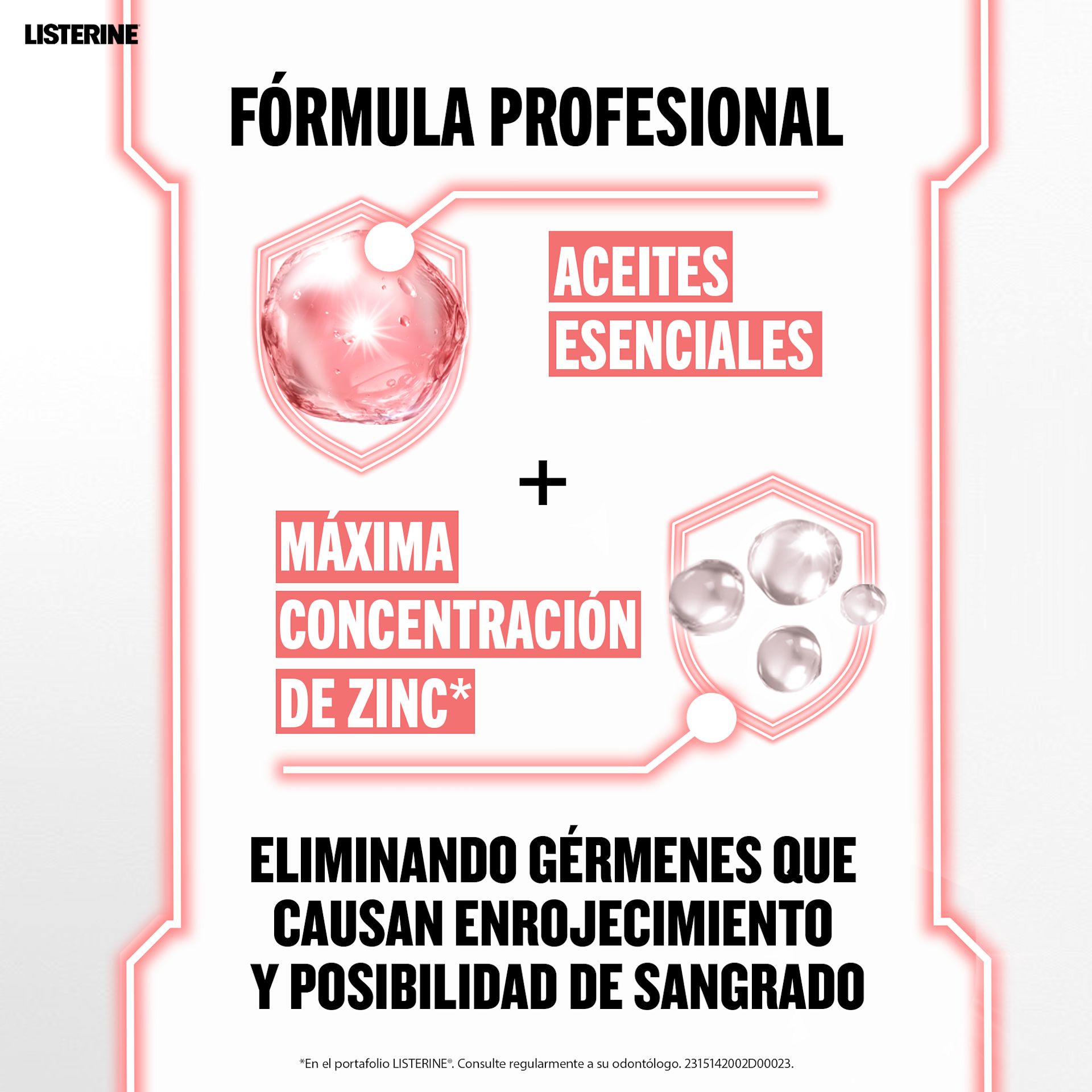 Enjuague Bucal LISTERINE® PROFESIONAL​​ EXPERTO EN ENCÍAS 250mL- Image 4- listerine-es-MX