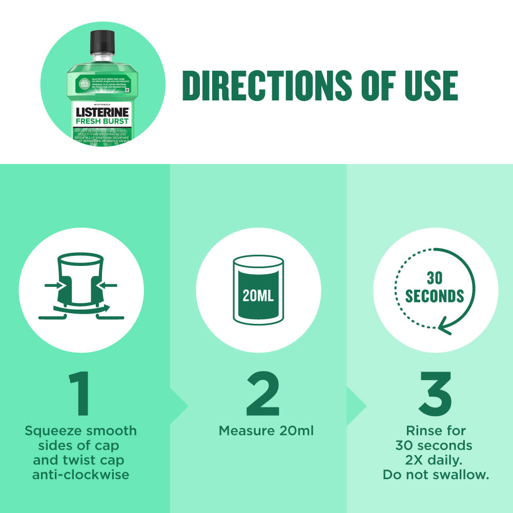 LISTERINE® FRESH BURST - Image 9 - Listerine - en-MY