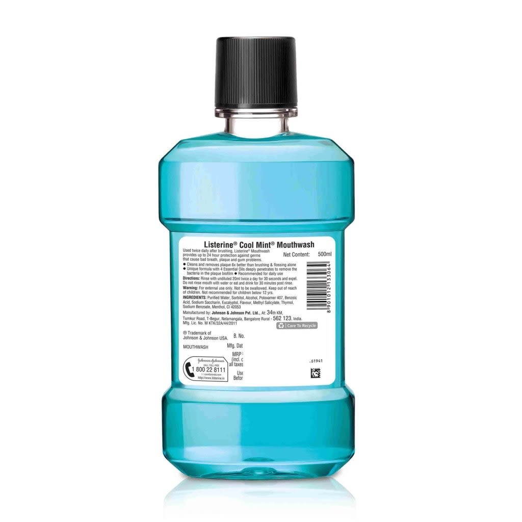 LISTERINE ® Cool Mint ® Mouthwash - Image 2 - Listerine - en-IN