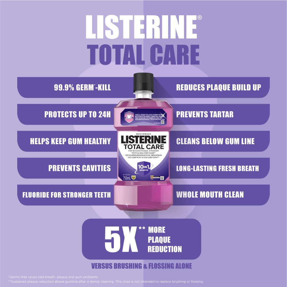 LISTERINE® TOTAL CARE - Image 4 - Listerine - en-MY