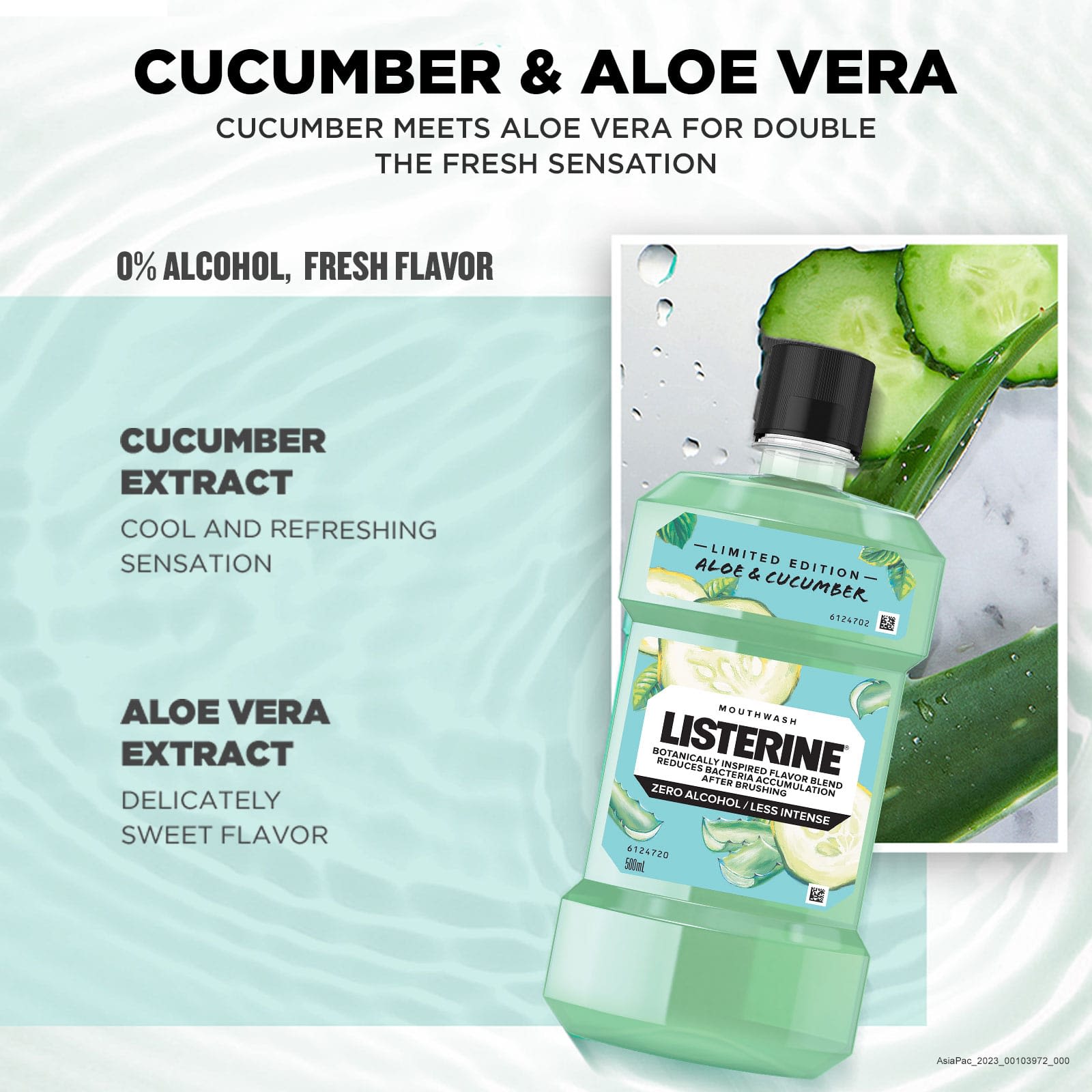 LISTERINE® ALOE & CUCUMBER - Image 9 - Listerine - en-SG