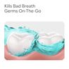 New LISTERINE® On-The-Go Cool Mint, kills bad breath germs on-the-go