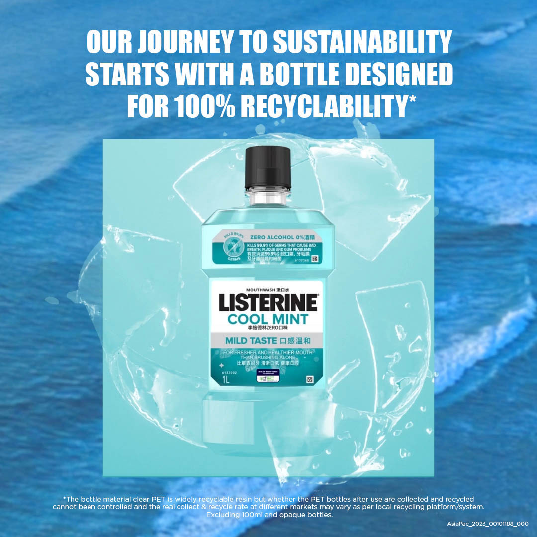 LISTERINE® Cool Mint Mild Taste (Zero Alcohol) - Image 2 - Listerine - en-SG