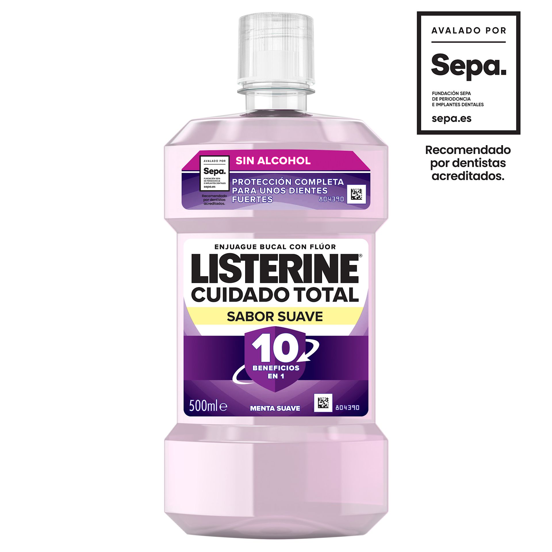 Elixir Oral LISTERINE® Total Care Sabor Suave Sem Álcool