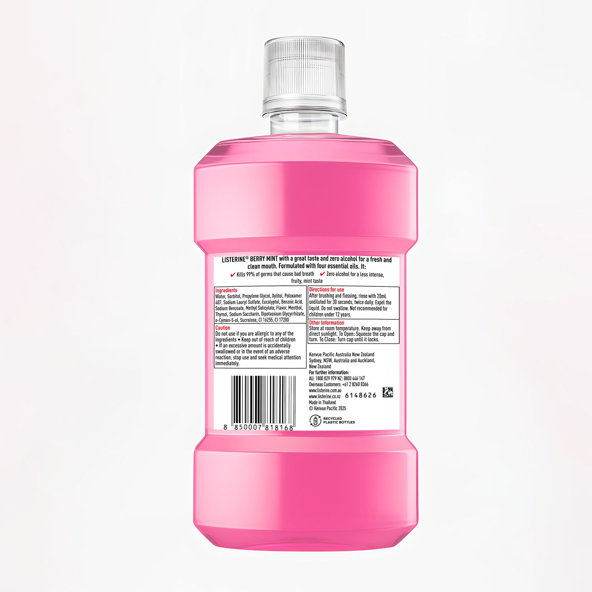 LIS APAC ANZ 8850007818168 79645932 Listerine Berry Mint Mouthwash 500mL 00180.jpg
