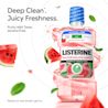 LISTERINE® Alcohol Free Watermelon Mint Mouthwash Deep Clean Juicy Freshness