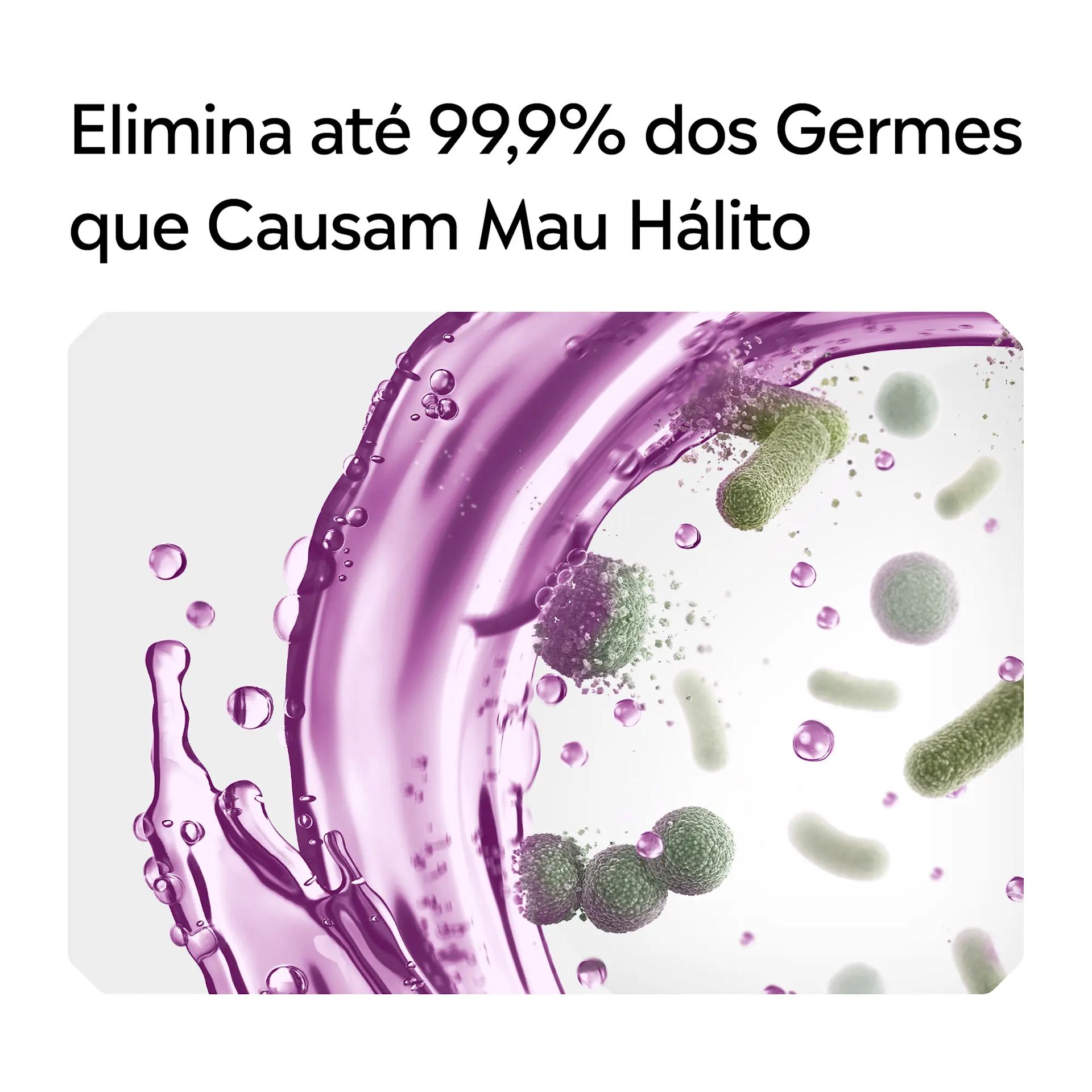 LISTERINE® CUIDADO TOTAL Intenso Enxaguante Bucal Sem Álcool