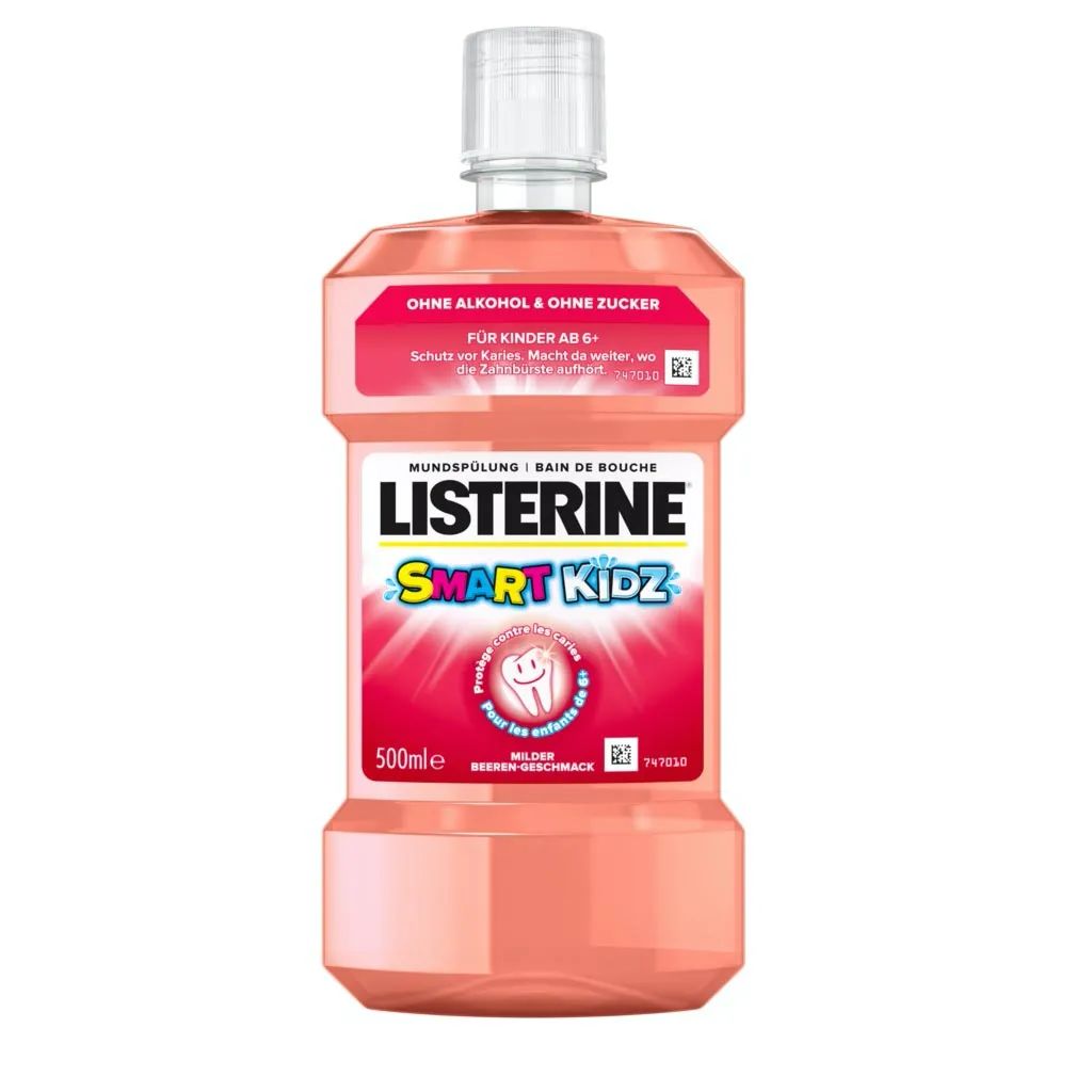 Listerine Smart Kids 500ml Packung von vorne