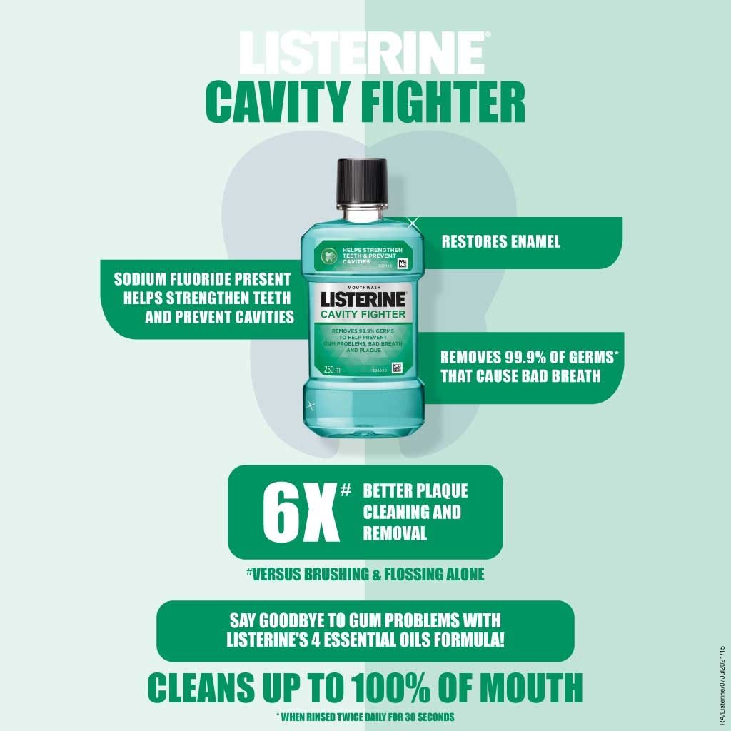 LISTERINE ® Cavity Fighter Mouthwash - Image 3 - Listerine - en-IN