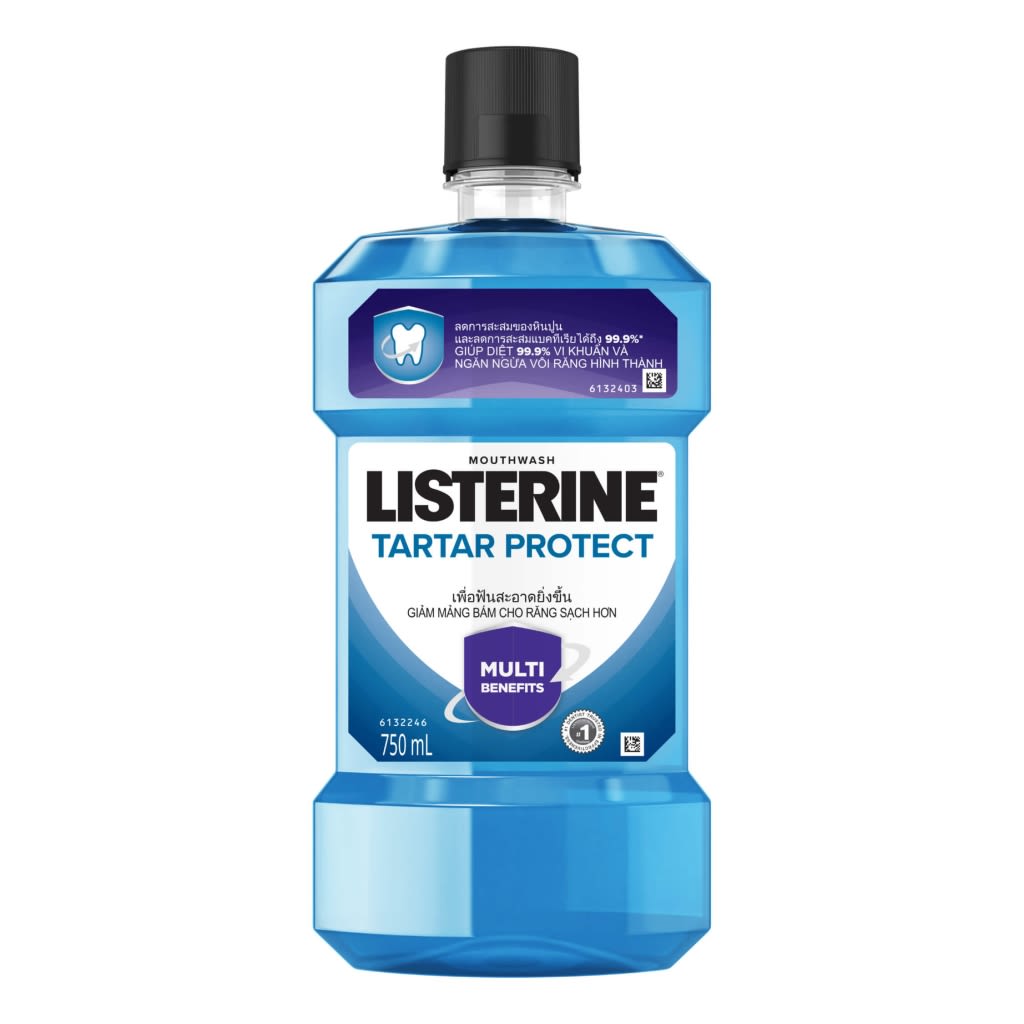 Nước súc miệng diệt khuẩn LISTERINE® TARTAR PROTECT