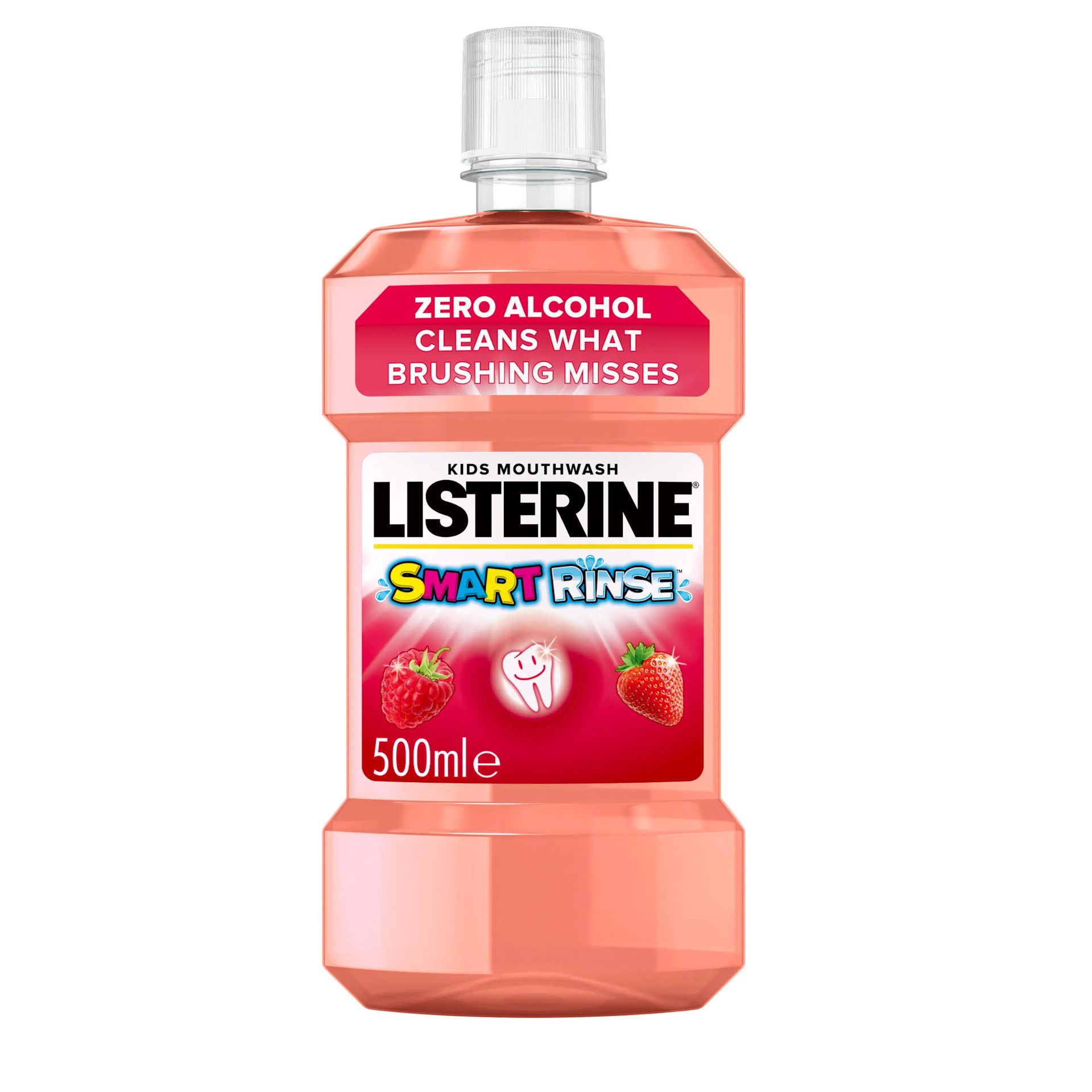 LISTERINE Smart Rinse Mild Berry Mouthwash