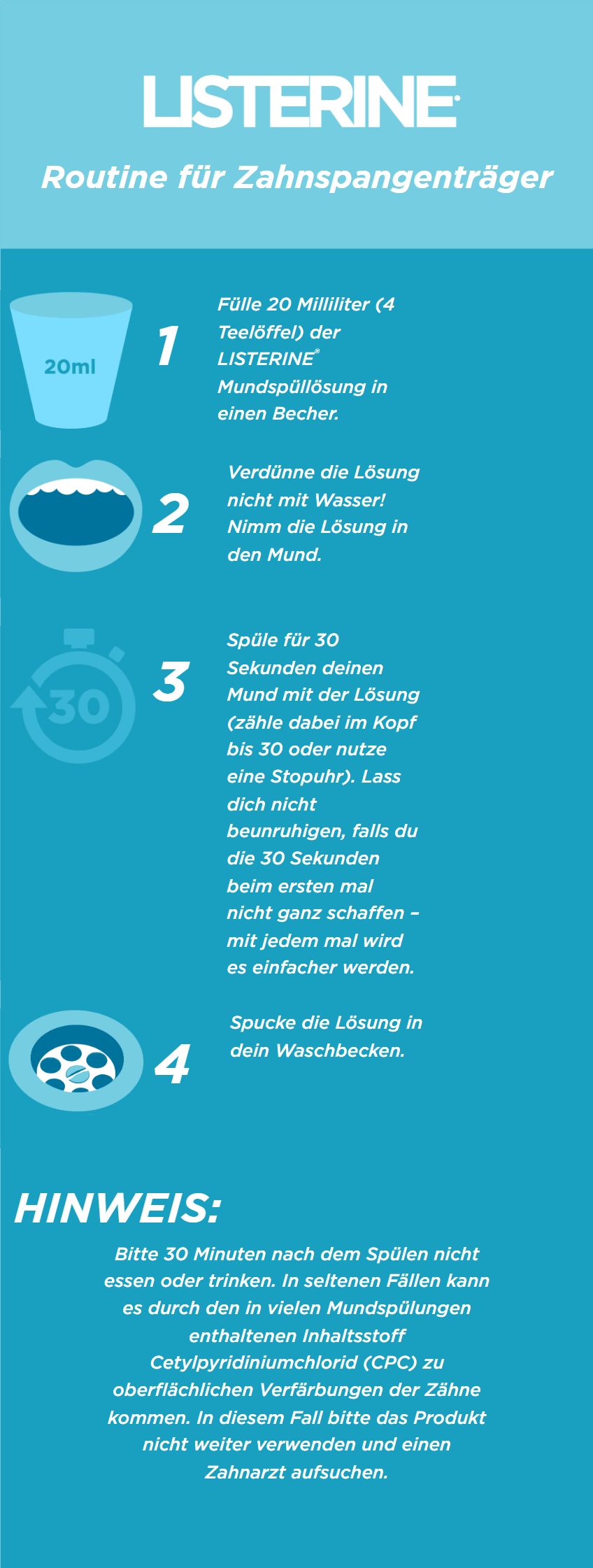 www.listerine.de zahnpflege-mundhygiene mundspuelung anwendung-zahnspangentraeger