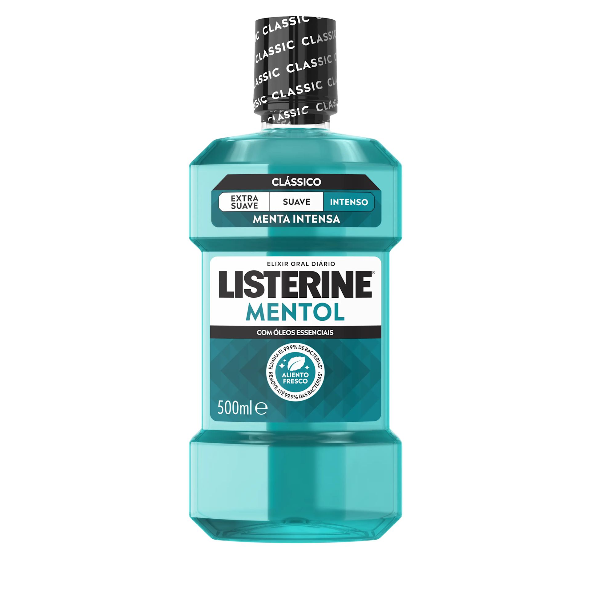 Elixir oral LISTERINE® Mentol Sabor Intenso Fórmula Clássica