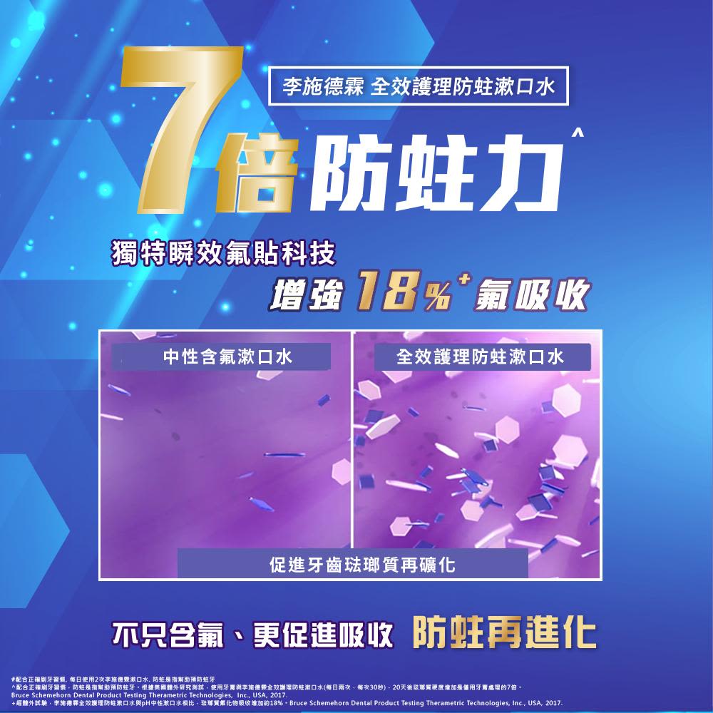 李施德霖全效護理防蛀漱口水 - Image 7 - Listerine - zh-Hant-TW