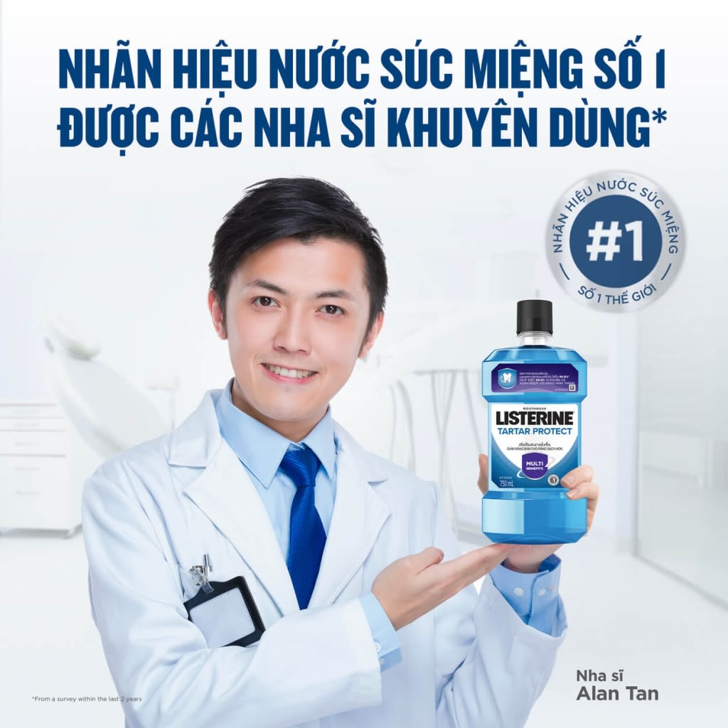 Nước súc miệng diệt khuẩn LISTERINE ® TARTAR PROTECT - Image 7 - Listerine - vi-VN