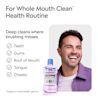 For whole mouthwash clean health routine, based on bad breath germs