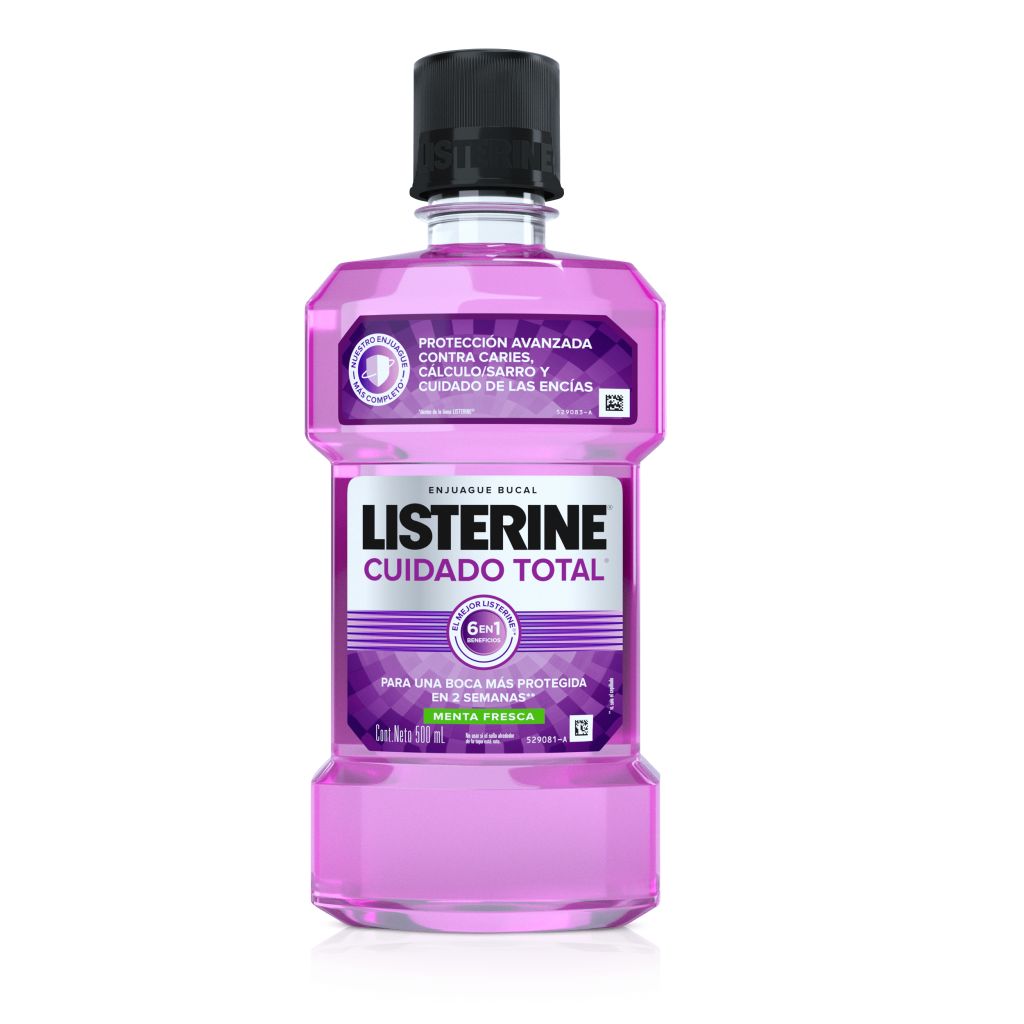 Producto listerine cuidado total front
