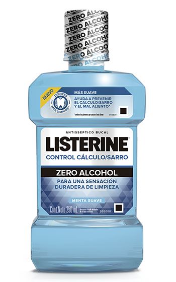 Enjuague bucal LISTERINE® Anti Sarro Zero Alcohol