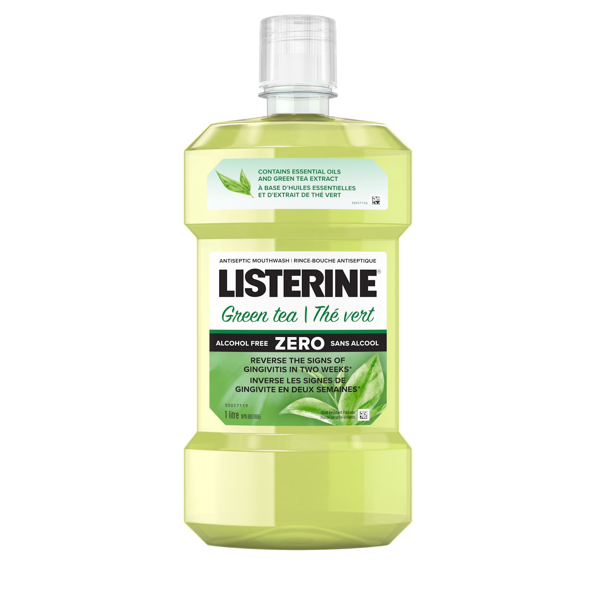 LISTERINE® GREEN TEA ZERO ANTISEPTIC MOUTHWASH