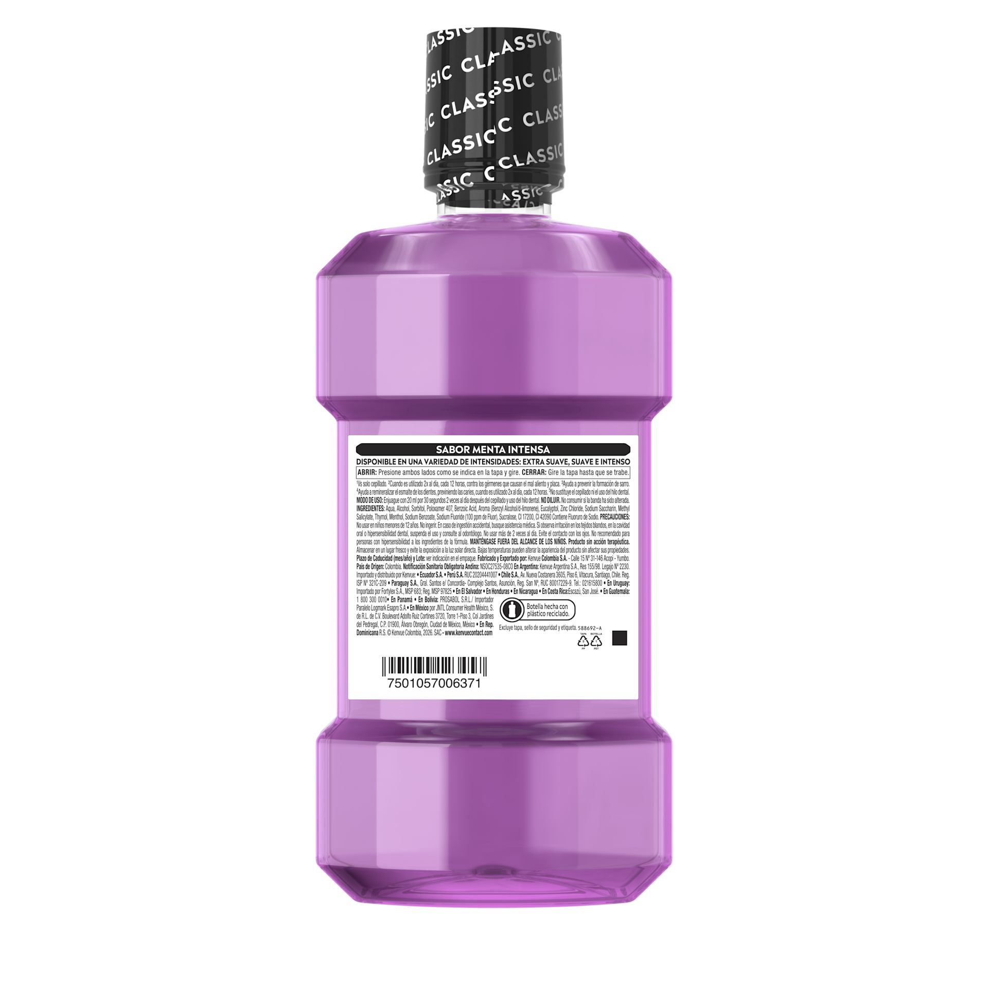 Enjuague Bucal LISTERINE® Cuidado Total Intenso Clasico - Image 2