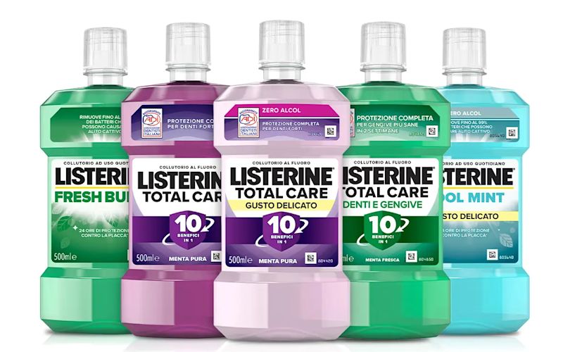 Prodotti collutori LISTERINE
