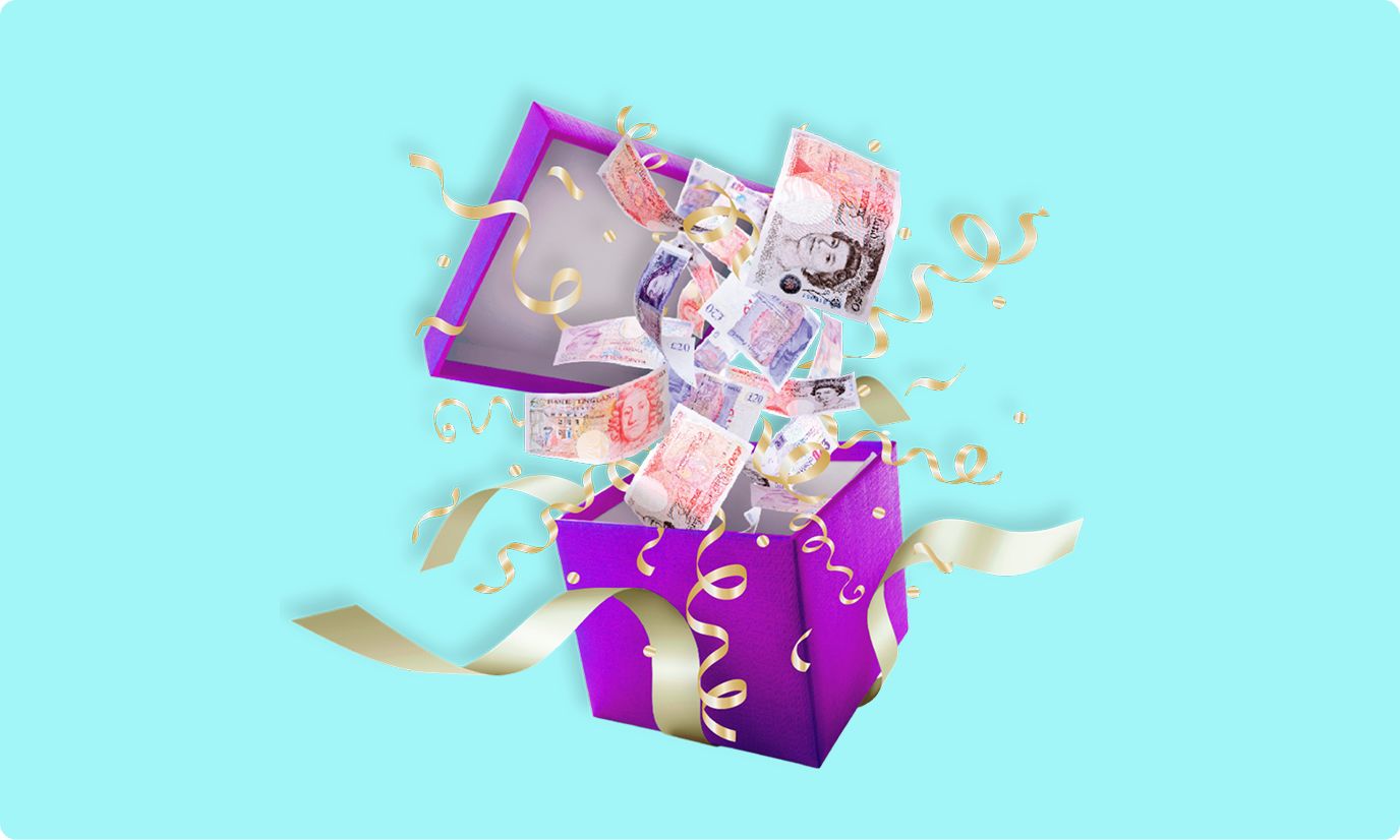 Sign up and be in with a chance of winning our £1,500 cash prize!