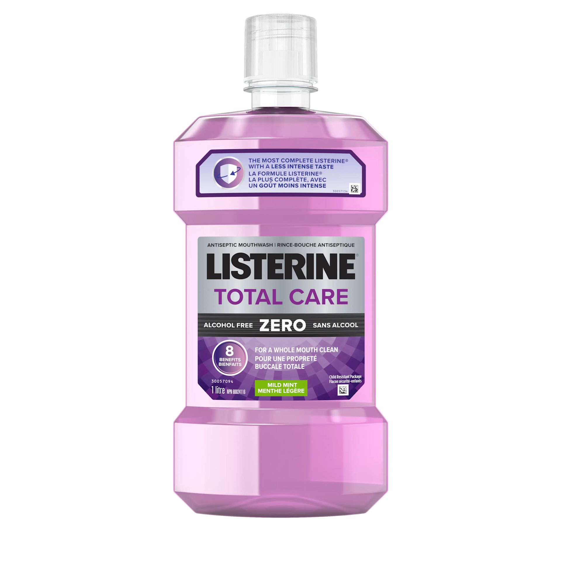 Rince-bouche sans alcool Listerine Total Care Zero