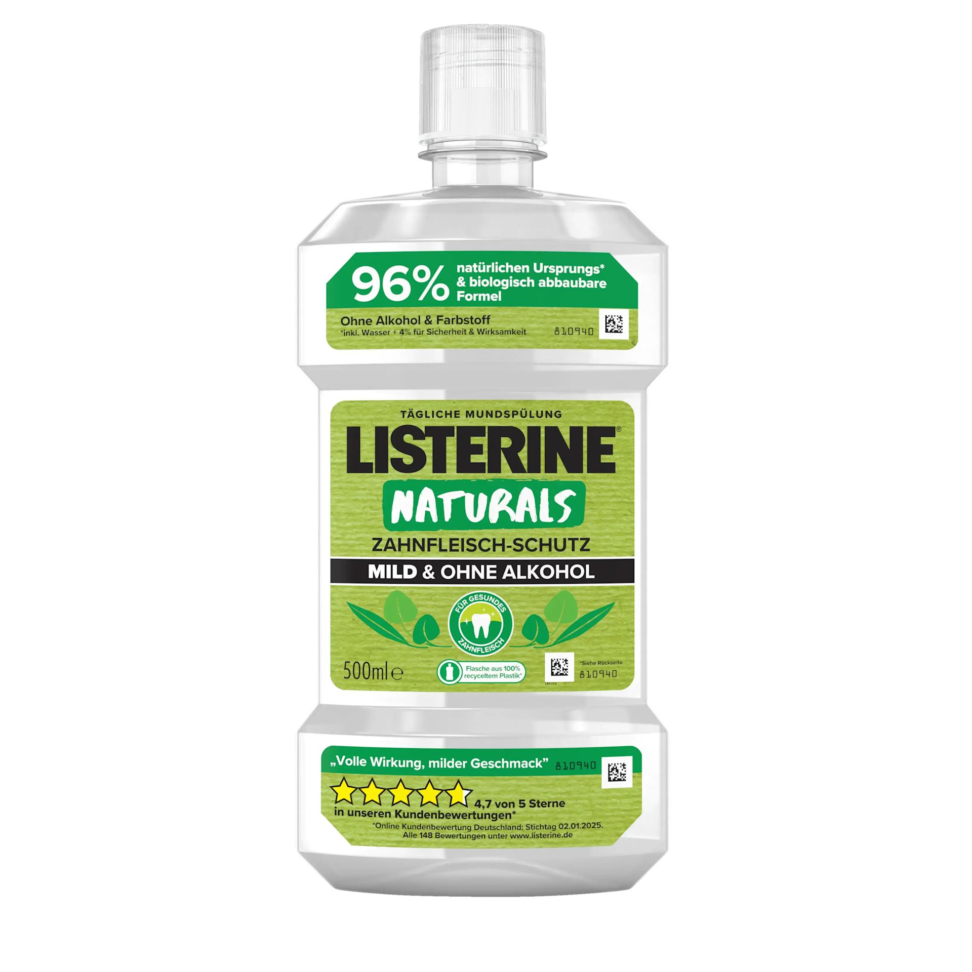 LISTERINE® Naturals Zahnfleisch-Schutz