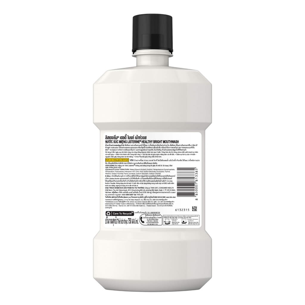Nước súc miệng diệt khuẩn LISTERINE ® HEALTHY BRIGHT - Image 4 - Listerine - vi-VN