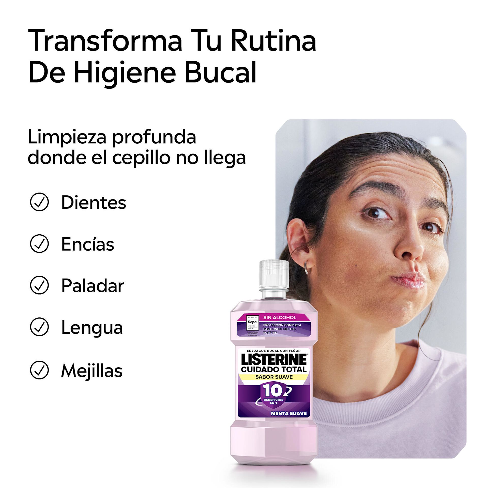 Enjuague Bucal LISTERINE® Cuidado Total Anti-Sarro - Image 5 - Listerine - es-ES