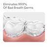 LISTERINE® Extra Mild Alcohol-Free Mouthwash COOL MINT eliminate 99.9% of bad breath germs
