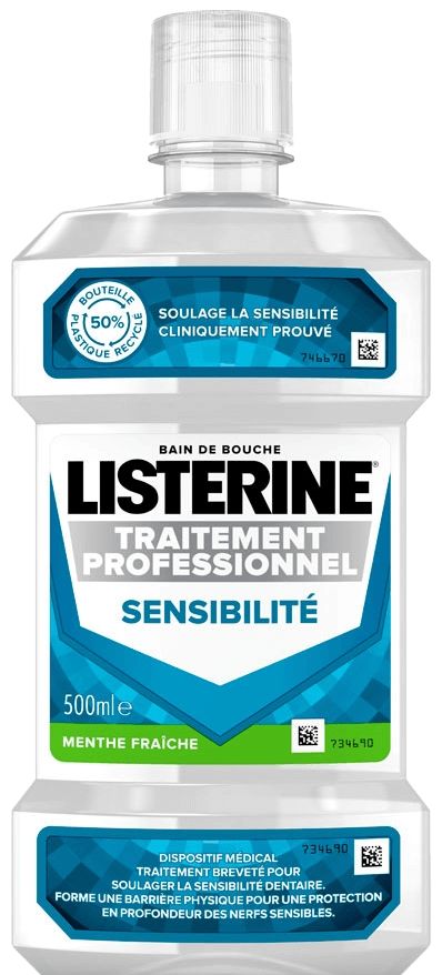LISTERINE® PROFESSIONNEL TRAITEMENT SENSIBILITÉ