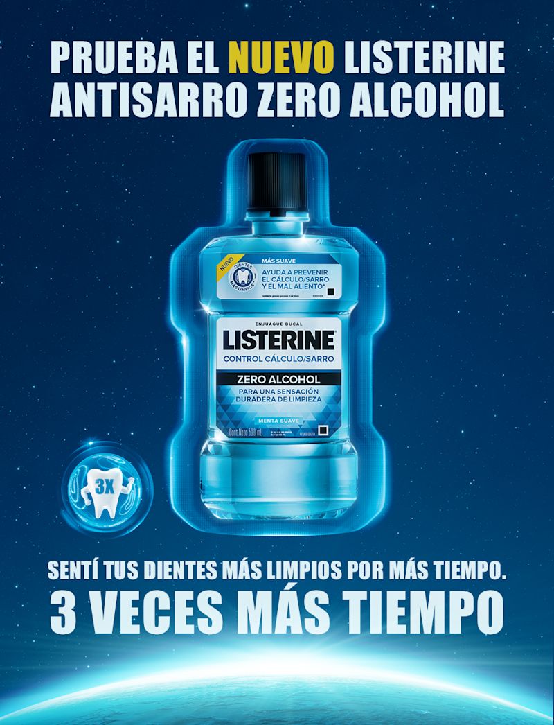 listerine pieza adaptada chile