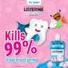 Kills 99% of bad breath germs