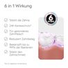 LISTERINE® mit 6‑in‑1‑Wirkung: stärkt die Zähne und den Zahnschmelz, bietet 24 h Kariesschutz, unterstützt gesundes Zahnfleisch, reduziert Zahnbelag und bekämpft bis zu 99 % der Bakterien bei zweimal täglicher Anwendung.