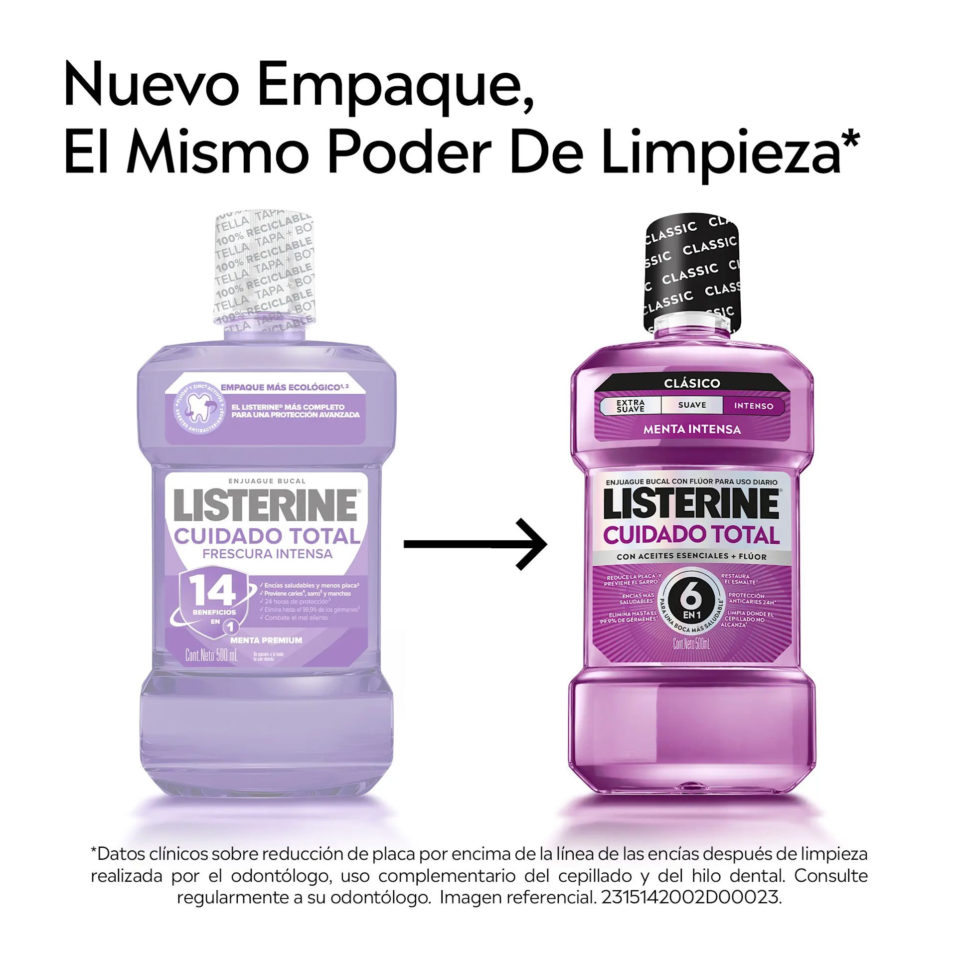 Nuevo Empaque, El Mismo Poder De Limpieza