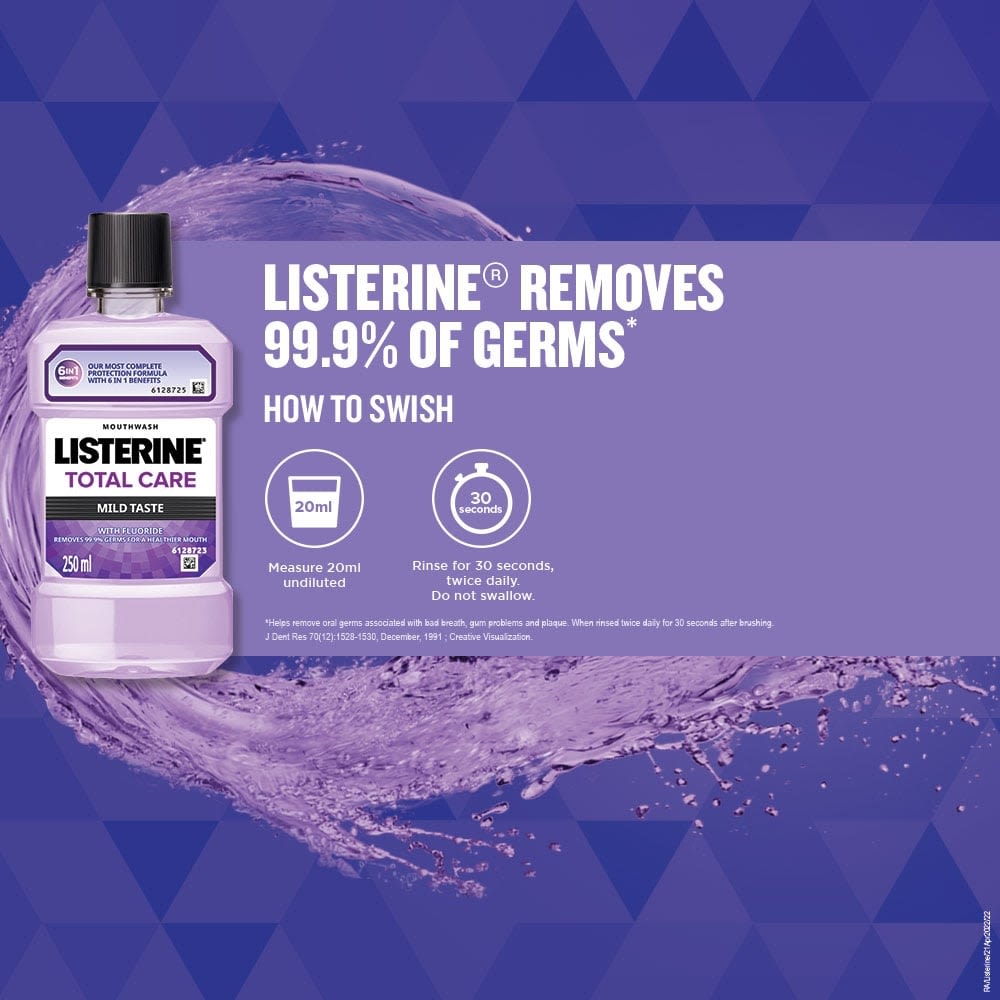 Listerine ® Total Care Mild Taste - Image 5 - Listerine - en-IN
