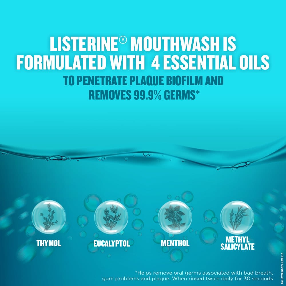 LISTERINE ® Cool Mint ® Mouthwash - Image 4 - Listerine - en-IN