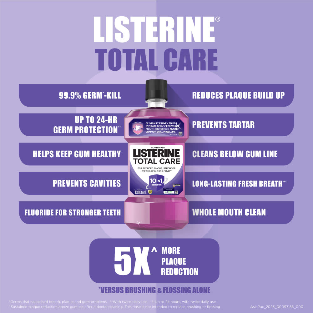 LISTERINE® TOTAL CARE - Image 5 - Listerine - en-SG
