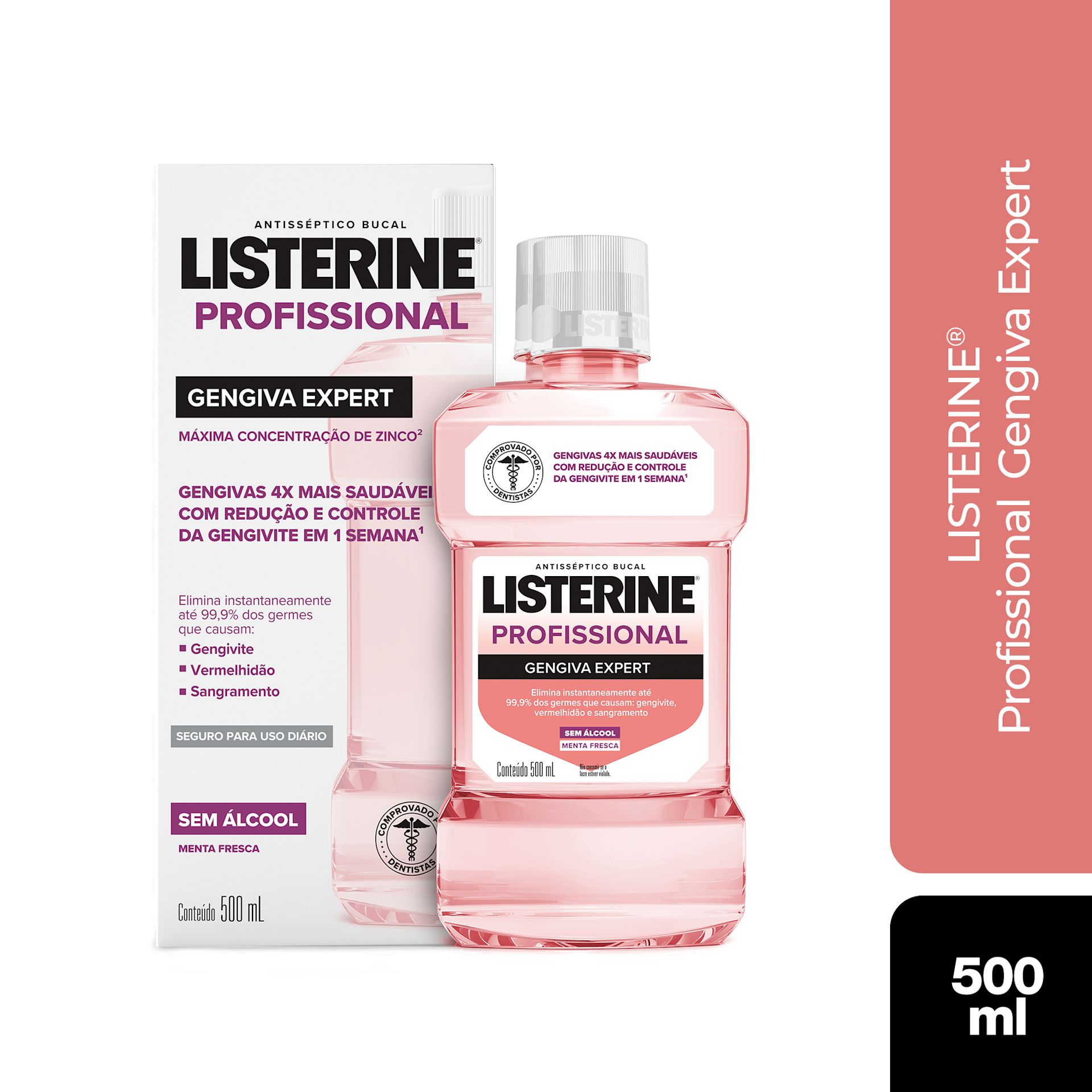 Front- gengiva LISTERINE® PROFISSIONAL Gengiva Expert - front