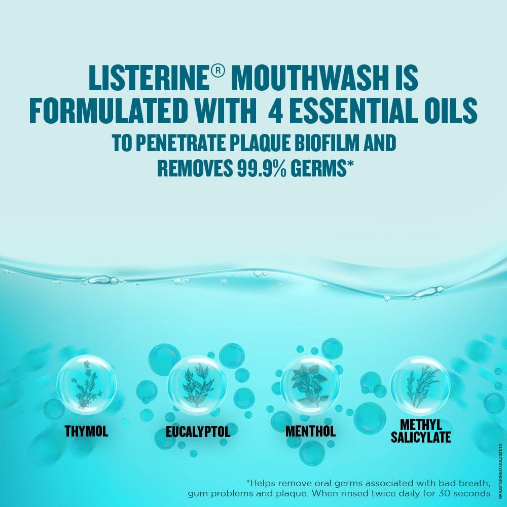 LISTERINE ® Cool Mint ® Mild Taste Mouthwash - Image 4 - Listerine - en-IN