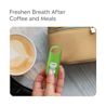 LISTERINE® FRESHBURST® Pocketmist, freshen breath after coffee and meals