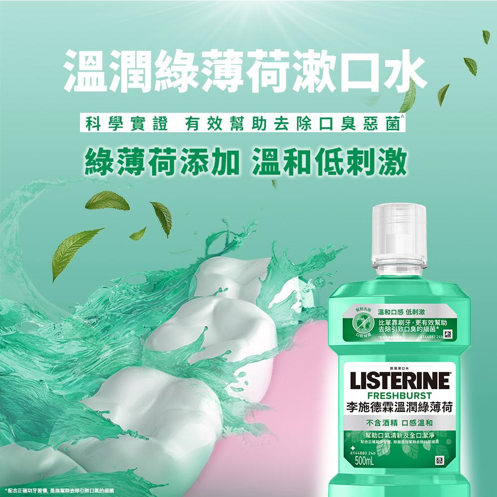 李施德霖溫潤綠薄荷漱口水 - Image 5 - Listerine